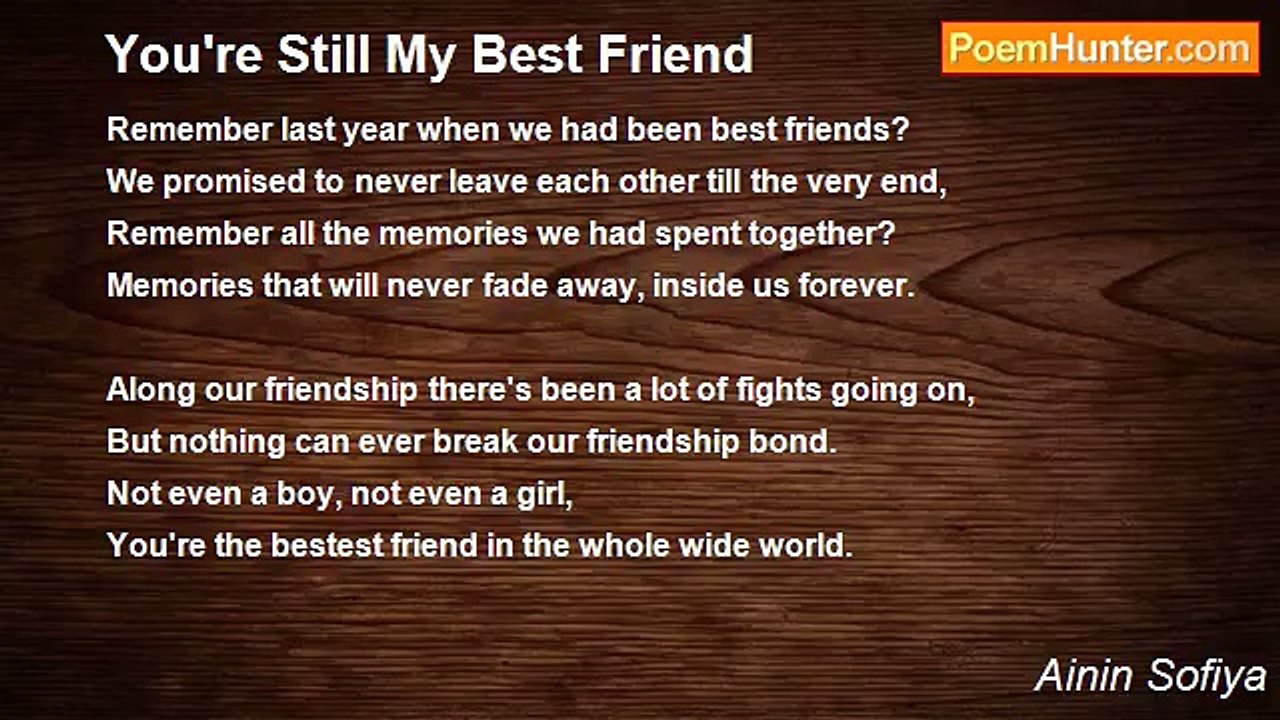 Ainin Sofiya - You're Still My Best Friend