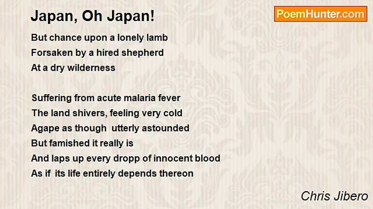 Chris Jibero - Japan, Oh Japan!
