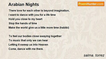 salma. torrez - Arabian Nights