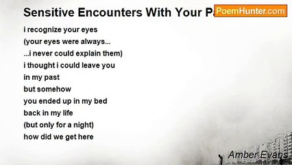 Amber Evans - Sensitive Encounters With Your Past