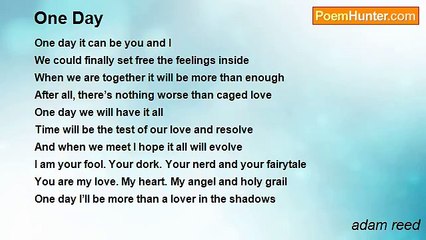 adam reed - One Day