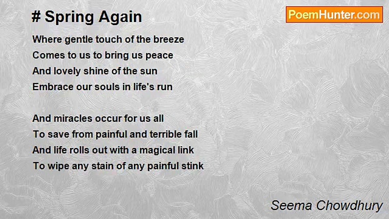 Seema Chowdhury - Spring Again