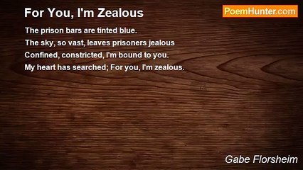 Gabe Florsheim - For You, I'm Zealous