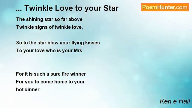 Ken e Hall - ... Twinkle Love to your Star
