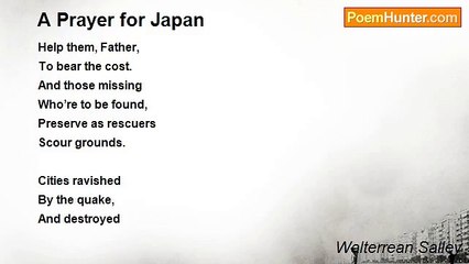 Walterrean Salley - A Prayer for Japan