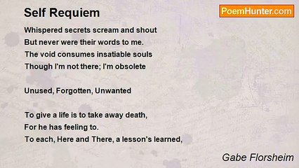 Gabe Florsheim - Self Requiem