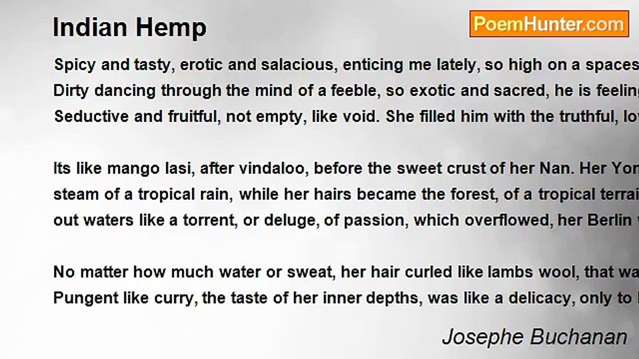 Josephe Buchanan - Indian Hemp