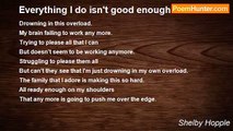 Shelby Hopple - Everything I do isn't good enough..
