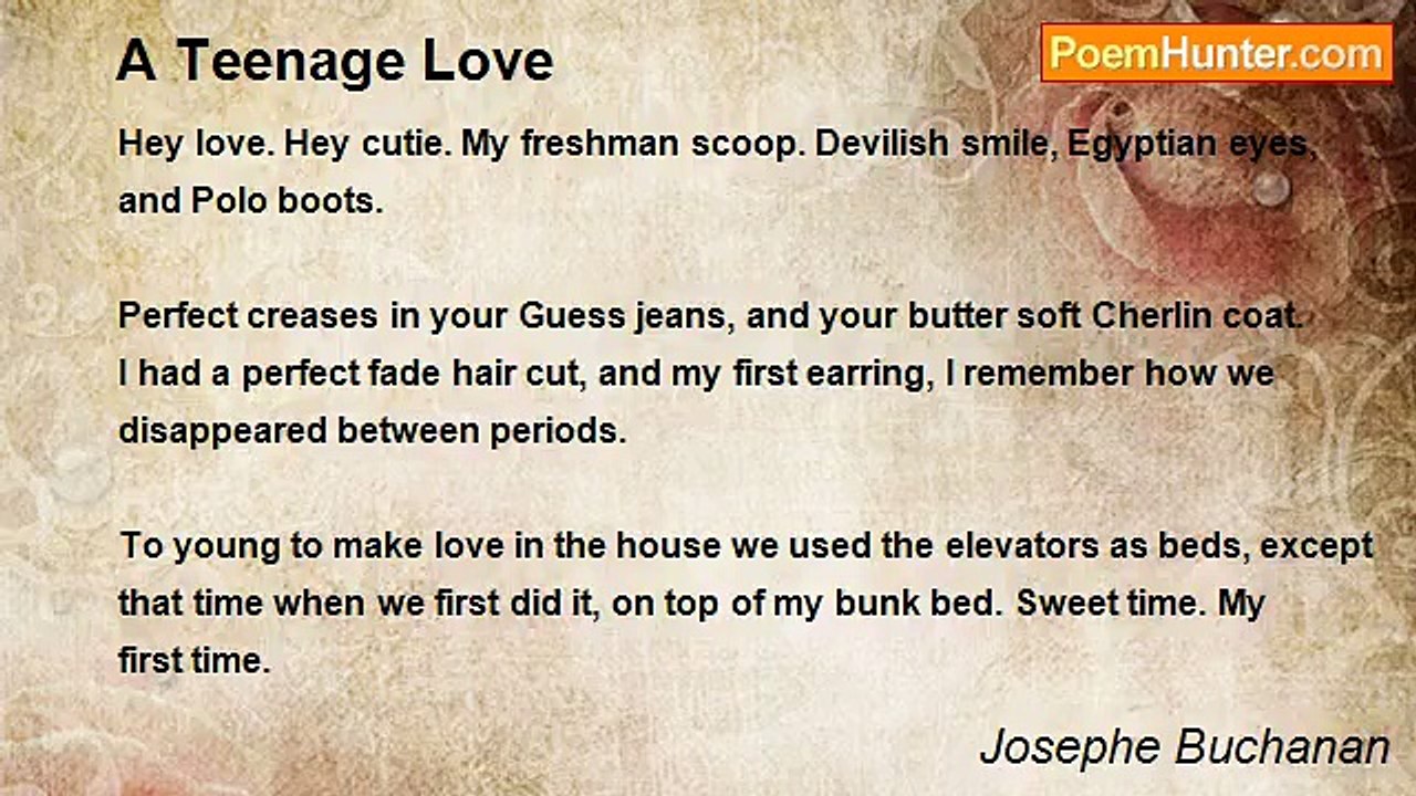Josephe Buchanan - A Teenage Love