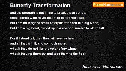 Jessica D. Hernandez - Butterfly Transformation