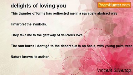 Vincent Silvertop - delights of loving you