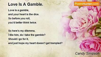 Candy Simpson - Love Is A Gamble.