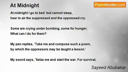 Sayeed Abubakar - At Midnight