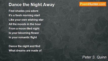 Peter S. Quinn - Dance the Night Away