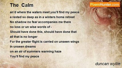 duncan wyllie - The  Calm