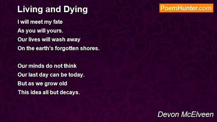 Devon McElveen - Living and Dying