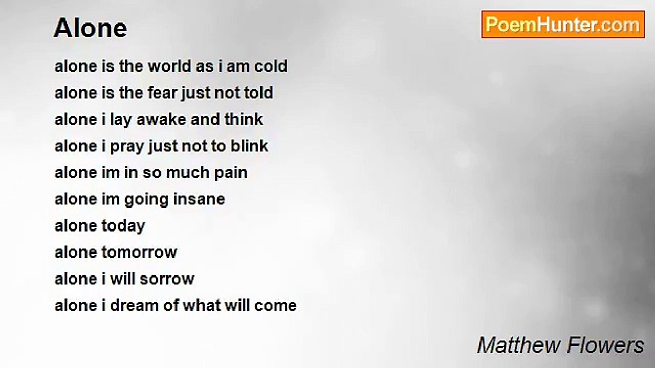 Matthew Flowers - Alone
