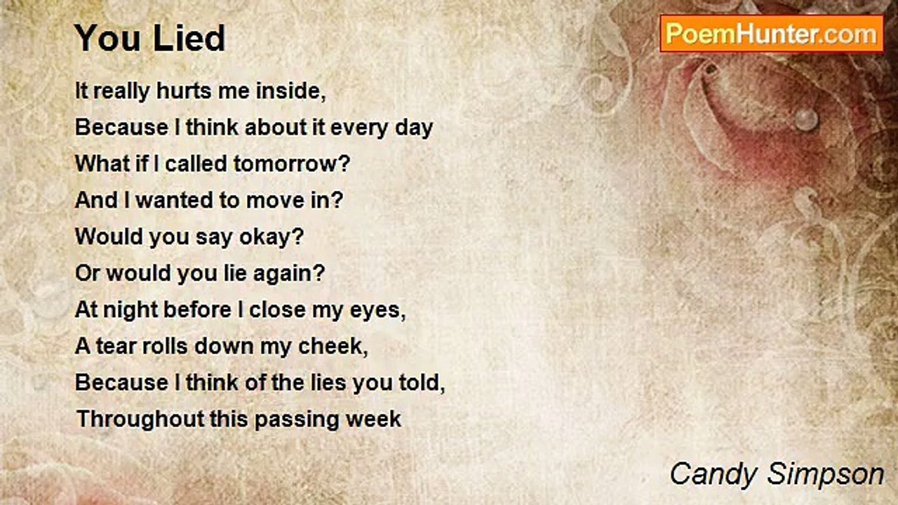 Candy Simpson - You Lied