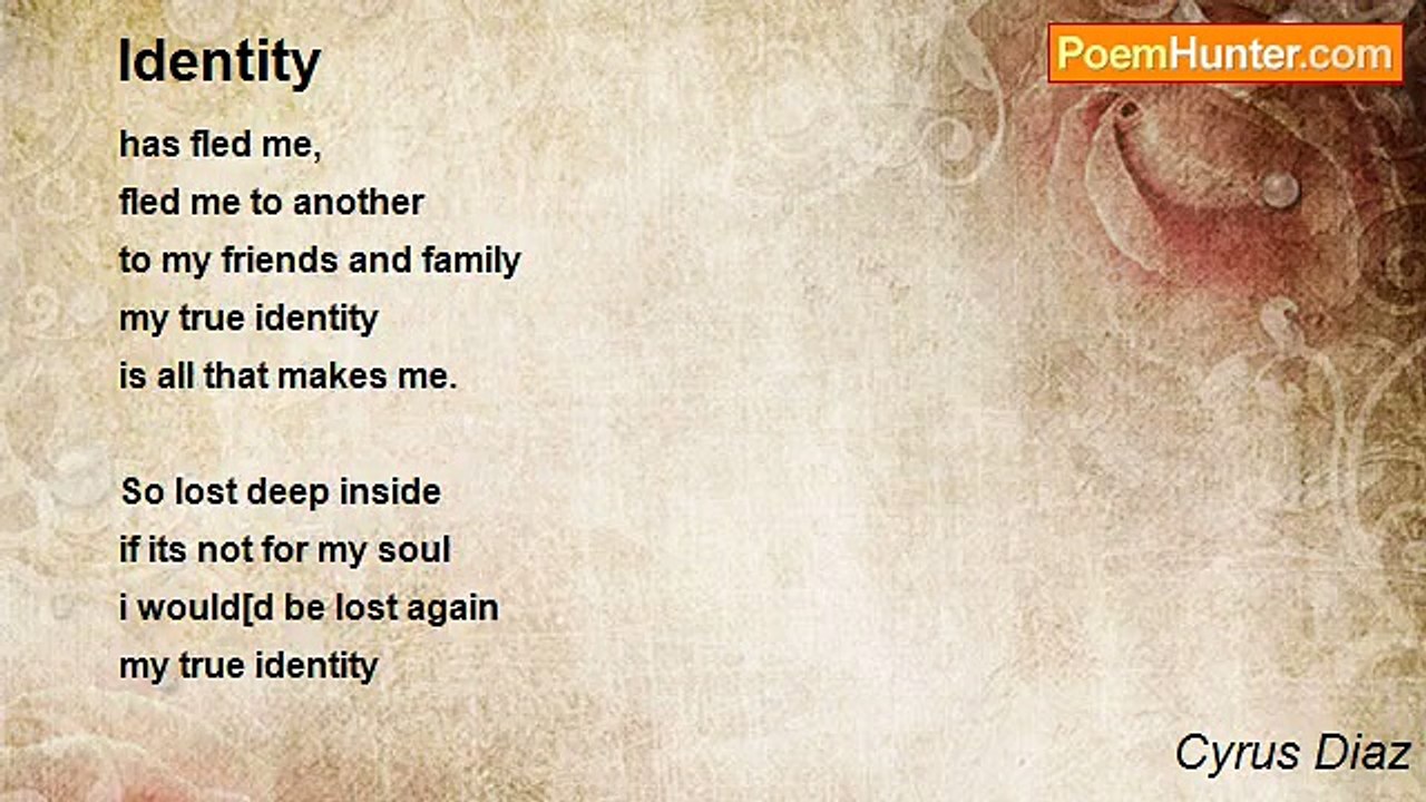 Cyrus Diaz - Identity