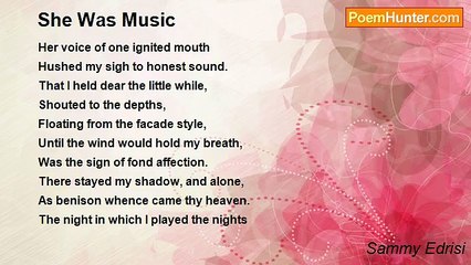 Sammy Edrisi - She Was Music