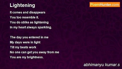 abhimanyu kumar.s - Lightening