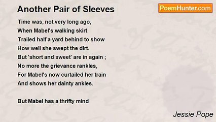 Jessie Pope - Another Pair of Sleeves