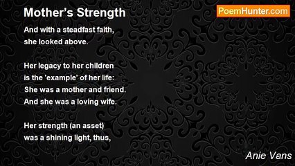 Anie Vans - Mother’s Strength