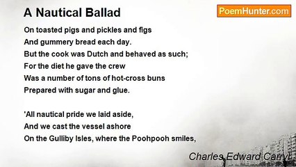 Charles Edward Carryl - A Nautical Ballad
