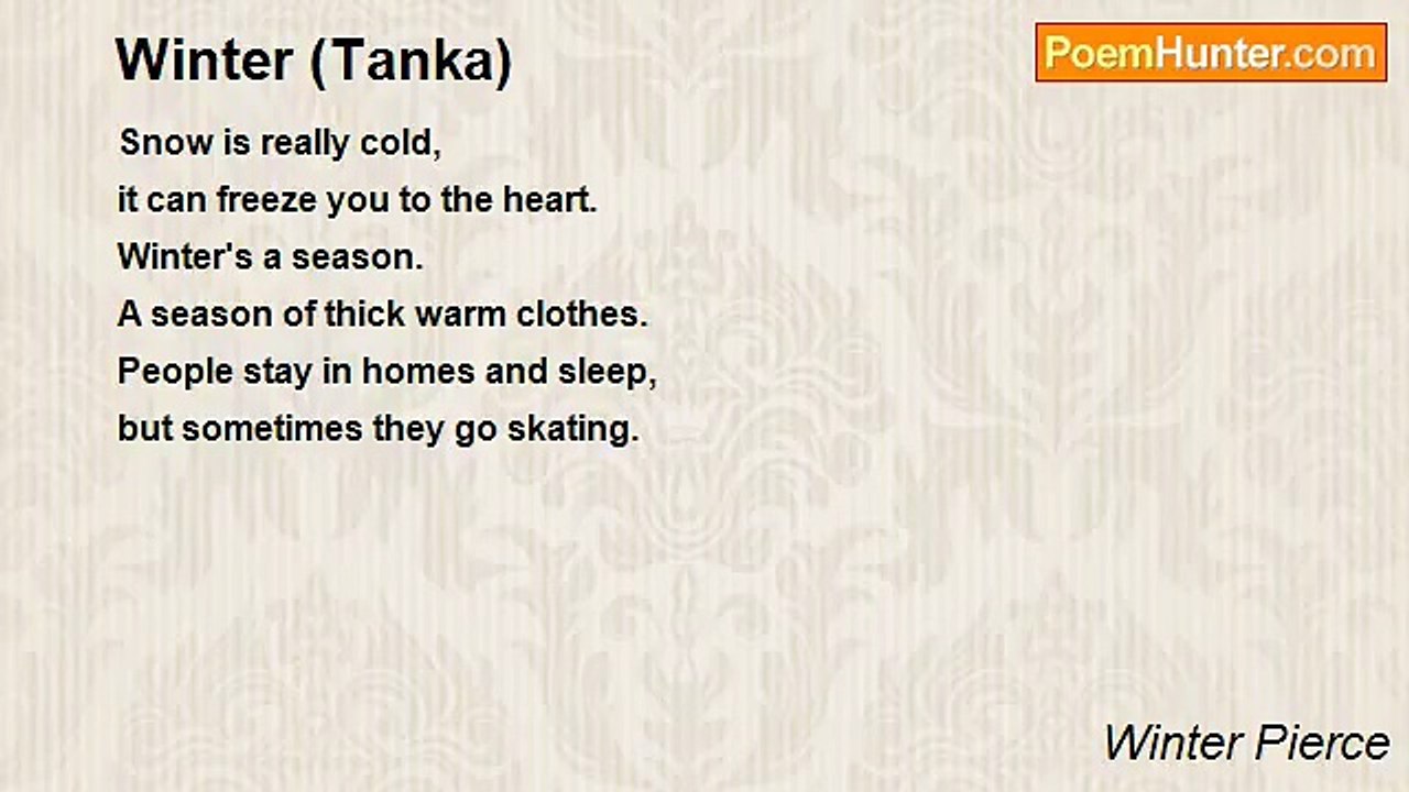 Winter Pierce - Winter (Tanka)