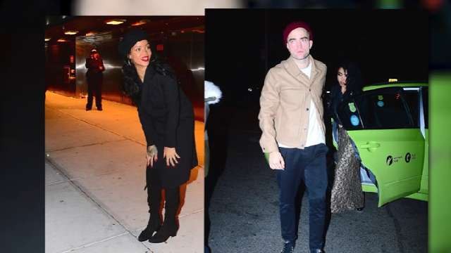 Rihanna Parties With Robert Pattinson