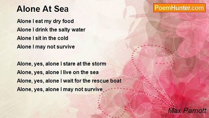 Max Parriott - Alone At Sea