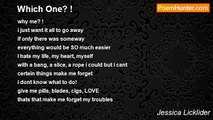 Jessica Licklider - Which One? !