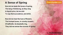 C Richard Miles - A Sense of Spring