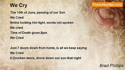 Brad Phillips - We Cry