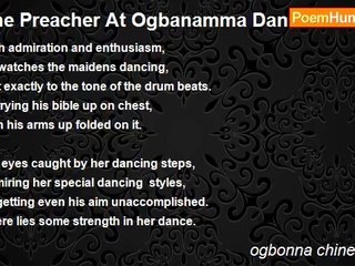 ogbonna chinemerem - The Preacher At Ogbanamma Dance