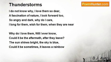 B.J. Ayers - Thunderstorms