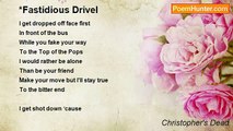 Christopher's Dead - *Fastidious Drivel