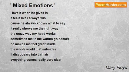 Mary Floyd - ' Mixed Emotions '