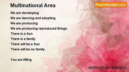 abhimanyu kumar.s - Multinational Area