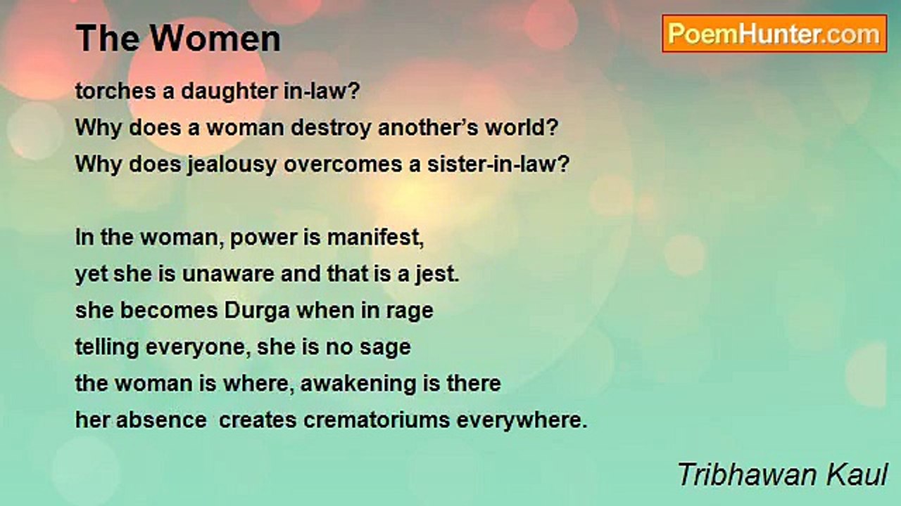 Tribhawan Kaul - The Women