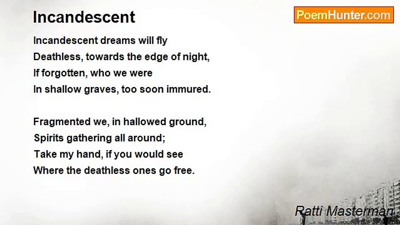 Patti Masterman - Incandescent