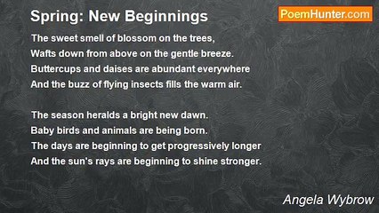 Angela Wybrow - Spring: New Beginnings