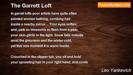 Leo Yankevich - The Garrett Loft