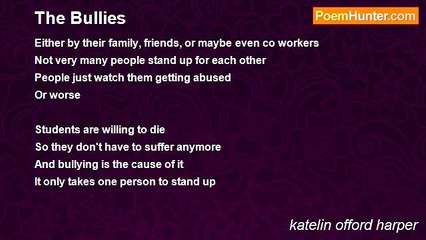 katelin offord harper - The Bullies
