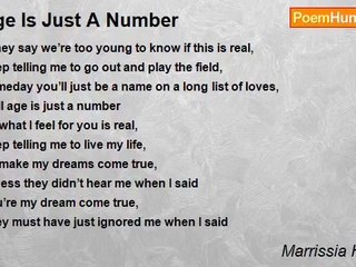 Marrissia Holliday - Age Is Just A Number