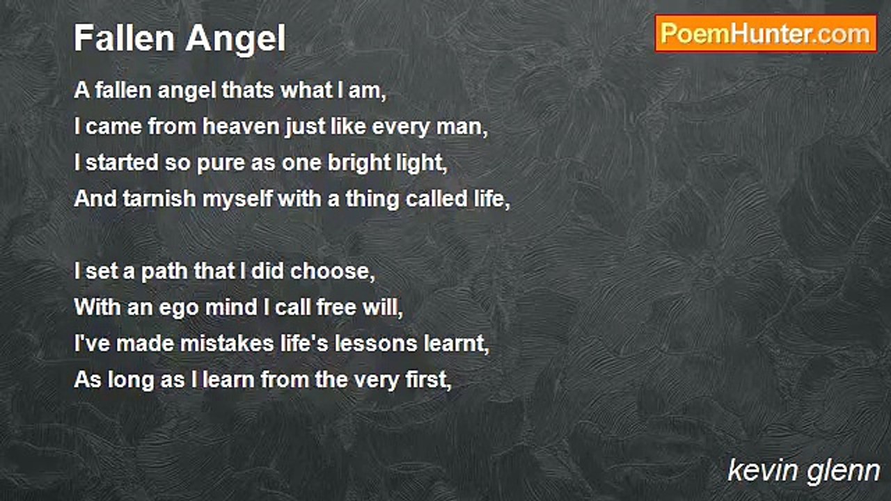 kevin glenn - Fallen Angel