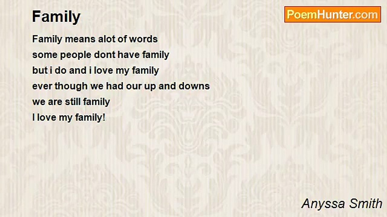 Anyssa Smith - Family