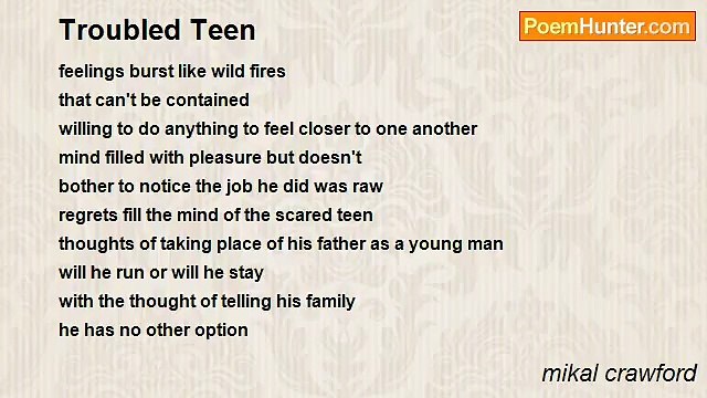 mikal crawford - Troubled Teen