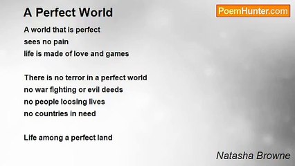 Natasha Browne - A Perfect World