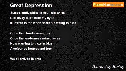 Alana Joy Bailey - Great Depression